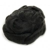 High Quality Human Hair Men Toupee with Virgin Brazilian Hair