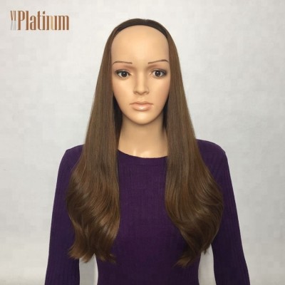 Wholesale Rabbi Approved Jewish Kosher Natural Straight Blond Human Hair 3/4 Wig