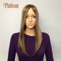 High Quality Natural Scalp Virgin Human Hair Topper Wig For Women