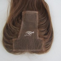 Wholesale Lace Base Human Hair Topper Closure Wiglet