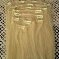 Promotion Distributer Wanted Cheap Thick Blond Unprocessed Virgin Human Hair Clip In Hair Extensions