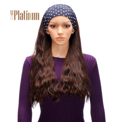 Highest Quality European Hair Vivi Platinum Jewish Kosher Bandfall Wig