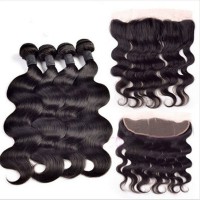 human straight brazilian cuticle aligned raw virgin hair for wholesale promotion